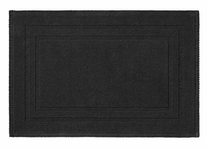 Badteppich "Gala Schwarz" von Rhomtuft: Stilvolle Akzente setzen – dieser Badteppich von Rhomtuft in edlem Schwarz ist ein echter Hingucker.
