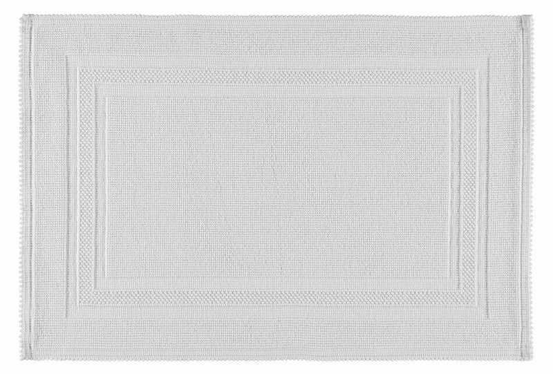 Badteppich Gala – 60 x 90 cm / weiß