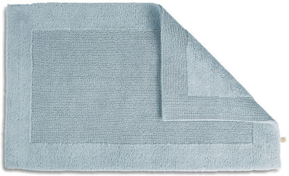 Badteppich Baumwolle hochwertig Prestige in Aquamarin von Rhomtuft, frische Farben für ein belebendes Bad.