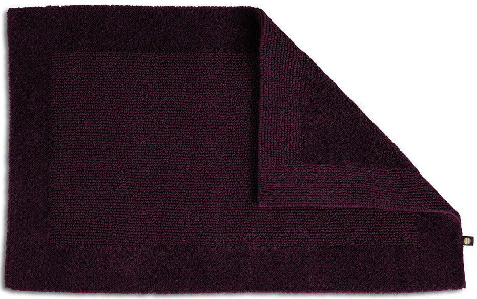 Badteppich Baumwolle hochwertig Prestige in Berry von Rhomtuft, kräftige Farben für einen farblichen Akzent.