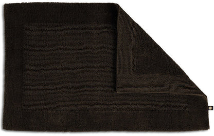 Badteppich Baumwolle hochwertig Prestige in Mocca-Braun von Rhomtuft, warme Farben für ein gemütliches Bad.