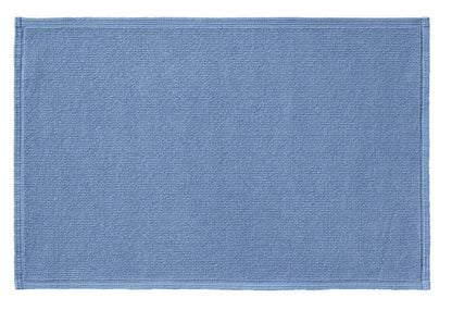 Badteppich/Duschvorleger Plain in erfrischendem Aqua, belebender und passender Vorleger für jedes Bad.