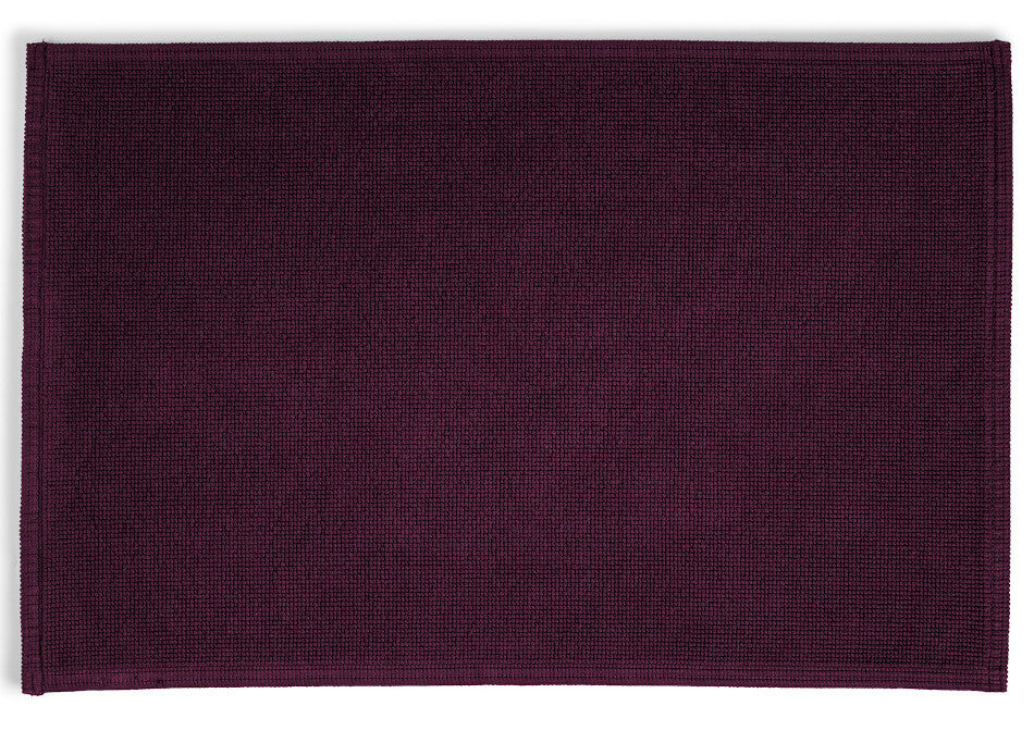 Badteppich/Duschvorleger Plain in Berry, kräftige Farben für einen farblichen Akzent.