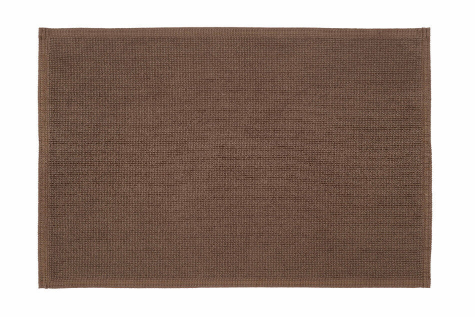 Badteppich/Duschvorleger Plain in elegantem Taupe, weicher und stilvoller Vorleger für ein harmonisches Bad.