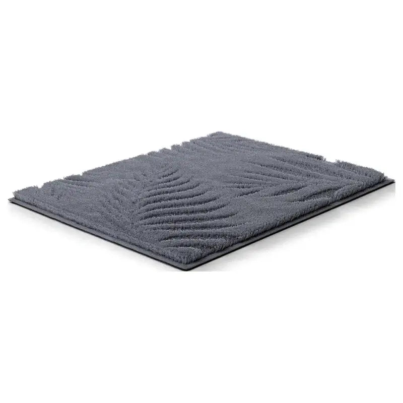 Badvorleger Hochflor weich FERYA – Palmenmuster