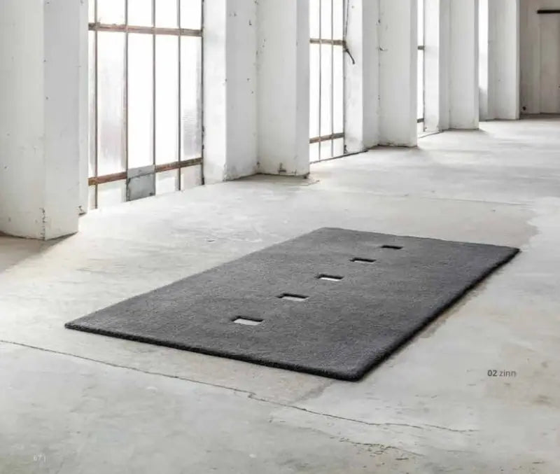 Aspect Square Badteppich Inlay nach Maß: Individuell gefertigter Teppich für Ihr Bad.