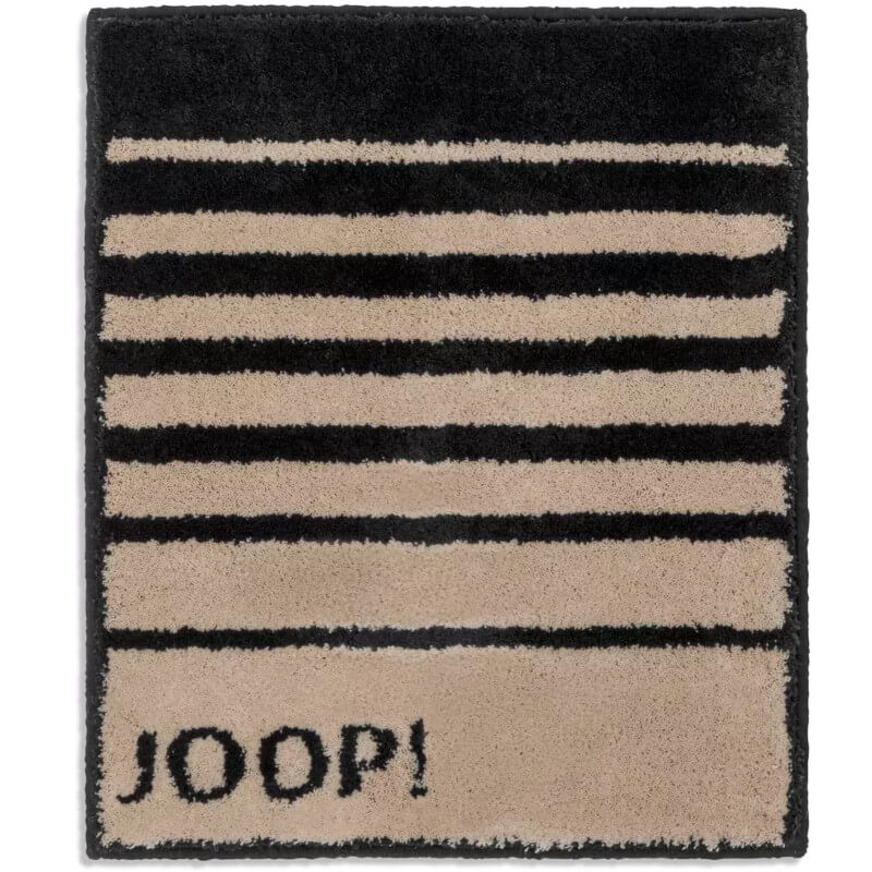 Badvorleger "Shutter" von Joop (50x60cm): Der pflegeleichte und hochwertige WC-Vorleger in Ebony ist ein stilvoller Vorleger.