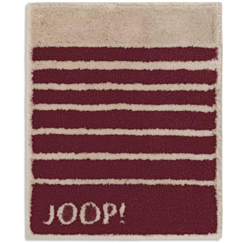 Badvorleger "Shutter" von Joop (50x60cm): Der pflegeleichte und hochwertige WC-Vorleger in Rouge ist ein stilvoller Vorleger.