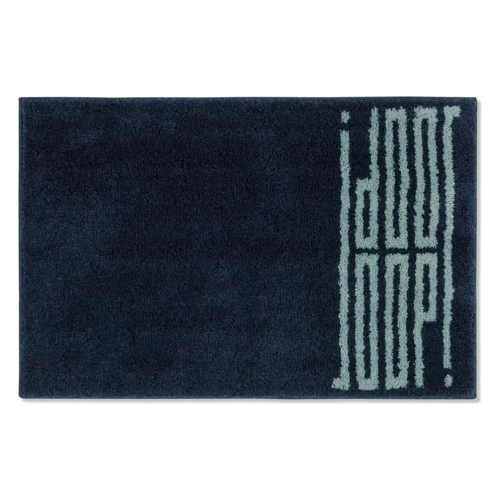 JOOP! Badteppich BARS in Aqua Dunkelblau – modernes Logo-Design, stilvoll