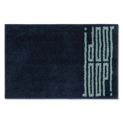 JOOP! Badteppich BARS in Aqua Dunkelblau – modernes Logo-Design, stilvoll