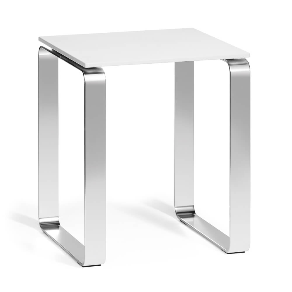 Giese Badezimmerhocker, Weiß, modern: Stilvoller Hocker für Ihr Bad.