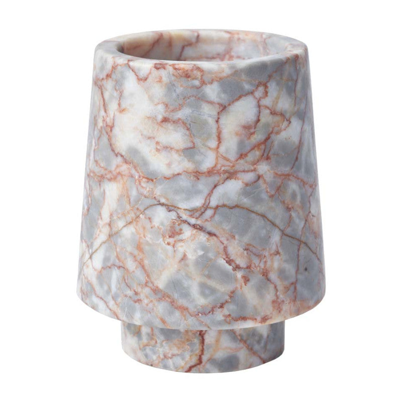 Becher Zahnputzbecher aus Marmor in Creme Beige – Orion