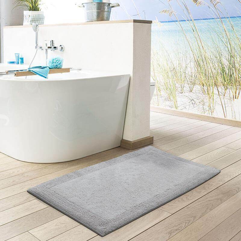 Luxor Bio-Badteppich, flauschig, weicher Flor: Weicher Teppich für Ihr Badezimmer.