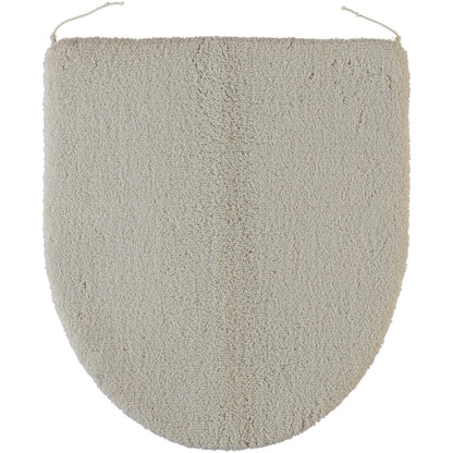 Rhomtuft Square Aspect Deckelbezug in Stone: Passender Bezug für Ihren Toilettendeckel.
