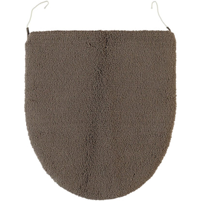 Rhomtuft Square Aspect Deckelbezug in Taupe: Passender Bezug für Ihren Toilettendeckel.