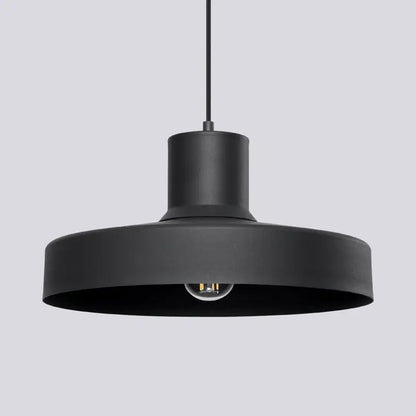 Designer-Pendelleuchte Bilo in Schwarz, moderne Metall-Hängeleuchte