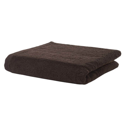 Hochwertiges Aquanova London Duschtuch aus weicher, saugstarker Baumwolle in elegantem Dunkelbraun (Pecan).