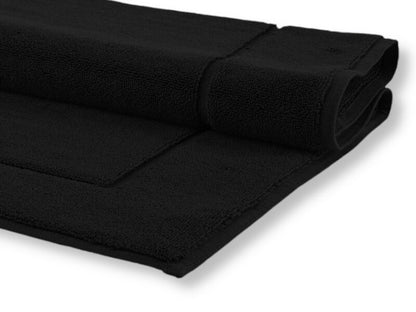 Duschvorleger/Badvorleger Aquanova London in Schwarz, rutschfest und elegant für Ihr Badezimmer.