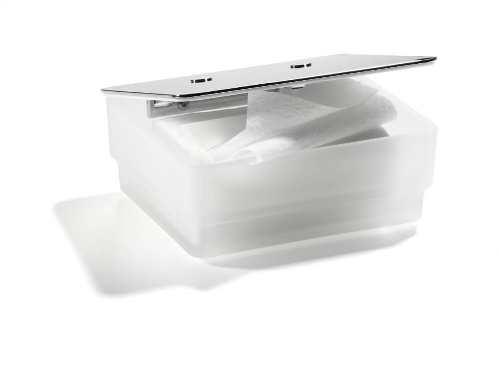 Feuchtpapierbox "Gifix Uno" als Standmodell: Diese Feuchtpapierbox ist ein praktischer Helfer zur Aufbewahrung von Feuchttüchern.