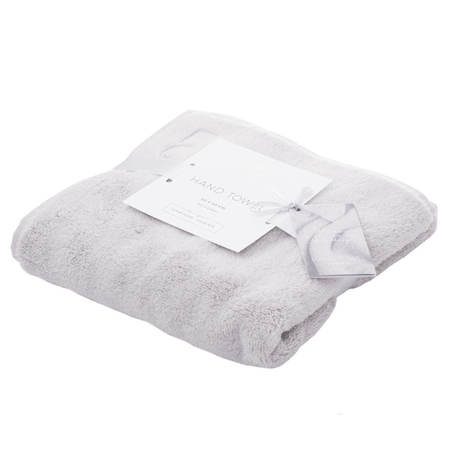Flauschiger Komfort: Die flauschigen Handtücher/Duschtuch/Badetuch "Spa" aus Baumwolle mit Öko-Tex-Zertifizierung in der Farbe "Grau/Pearl Grey" bieten flauschigen Komfort.
