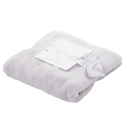 Flauschiger Komfort: Die flauschigen Handtücher/Duschtuch/Badetuch "Spa" aus Baumwolle mit Öko-Tex-Zertifizierung in der Farbe "Grau/Pearl Grey" bieten flauschigen Komfort.