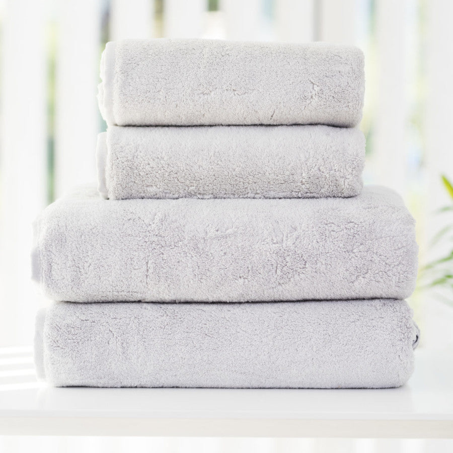 SPA Flauschige Handtücher, Baumwolle, Öko-Tex, Grau/Pearl Grey: Weiche Handtücher für Ihr Badezimmer.
