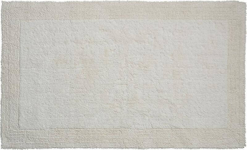 Luxor Flauschiger Bio-Badezimmerteppich, Natur: Weicher Teppich für Ihr Badezimmer.