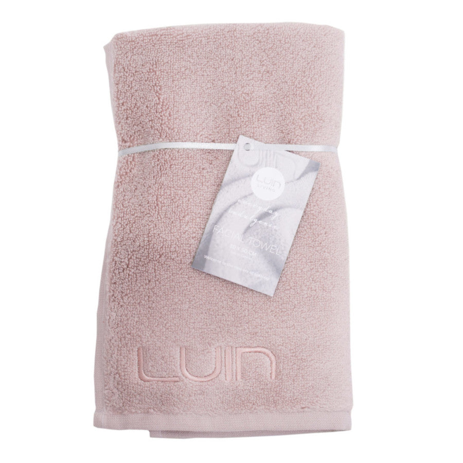 Sanfte Pflege: Das flauschige Gästetuch "Spa" aus Baumwolle mit Öko-Tex-Zertifizierung in der Farbe "Rosa" sorgt für sanfte Pflege.