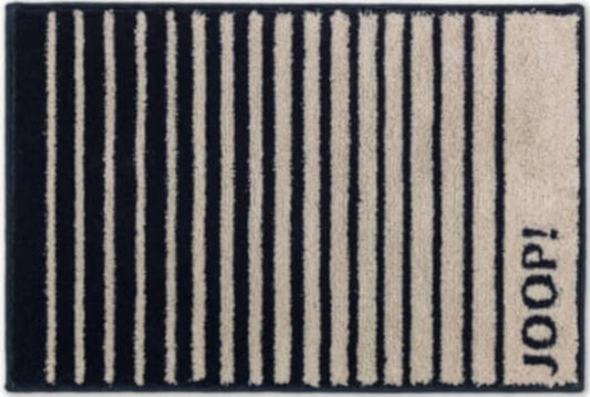 Fluschiger Badteppich "Shutter" von Joop: Der pflegeleichte und hochwertige Badezimmerteppich in Ebony ist ein stilvoller Teppich.