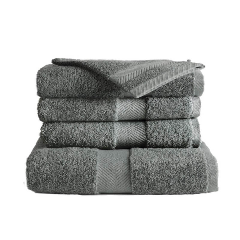 Baumwoll-Handtücher Royal in Eucalyptus-Grün – saugstark und hochwertig für Bad & Spa
