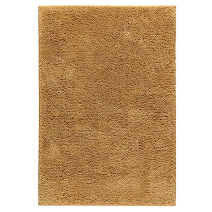 Große Badezimmermatte Havannah Caramel aus weicher Baumwolle mit rutschfester Unterseite für Komfort und Sicherheit im Bad.