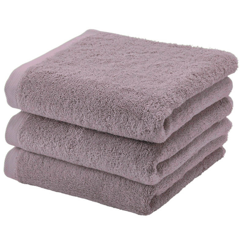 Handtuch-Set "London" in Malve: Das weiche Handtuch-Set von Aquanova ist ein hochwertiges Badtextil.