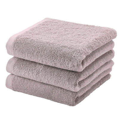Hochwertiges Handtuch-Set 'London' von Aquanova in der Farbe Nude, für ein elegantes und komfortables Badezimmererlebnis