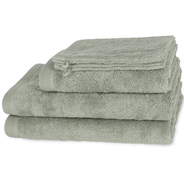 Handtuch Set grün Como (Olive-Grün)