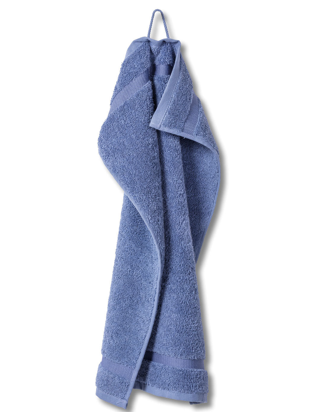 Frisches Frottee-Handtuch 'Princess' in Aqua, frische und lebendige Farbe.