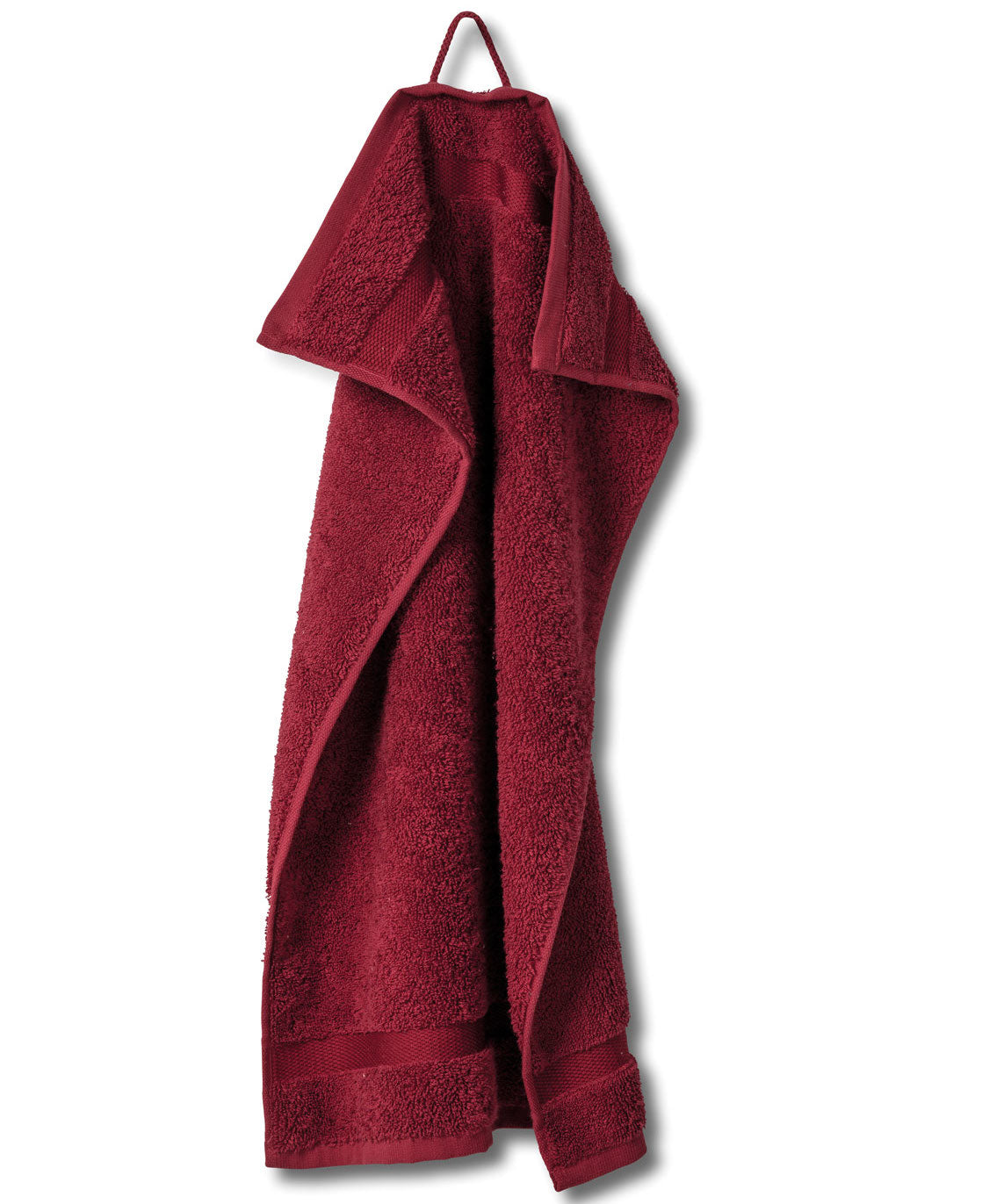 Kräftiges Frottee-Handtuch 'Princess' in Cardinal, kräftige und lebendige Farbe.