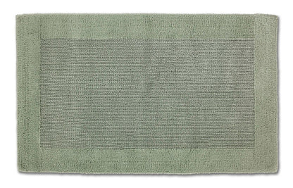 Hochwertiger Baumwoll-Badteppich Select in Jade Grün von Rhomyhome – weicher Badezimmerteppich in elegantem Grünton für ein modernes und stilvolles Bad.