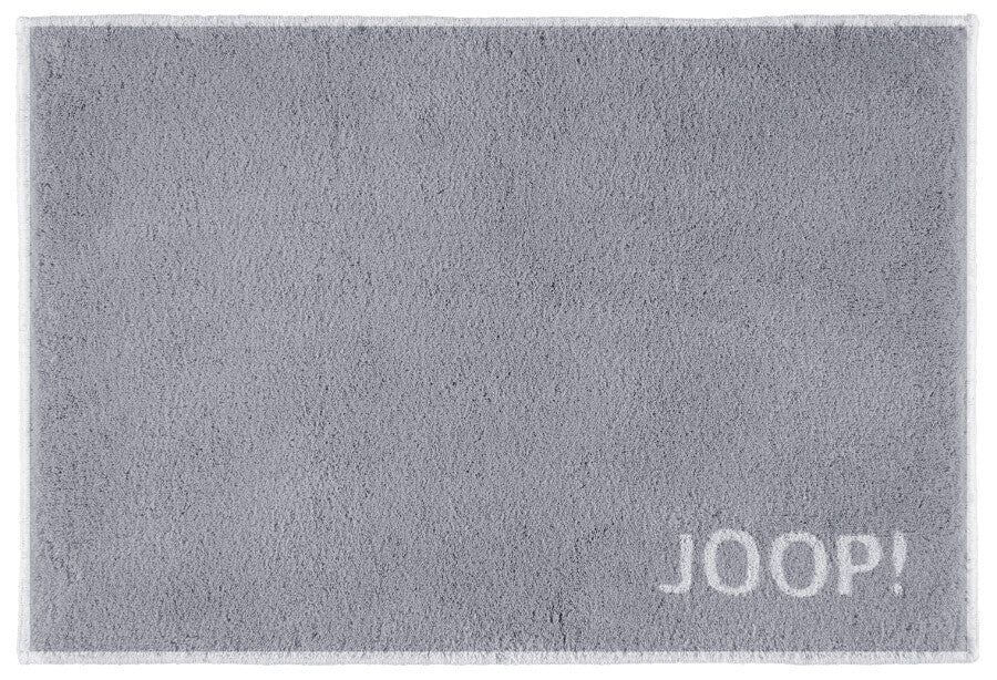 Joop! Badezimmerteppich Classic in Kiesel, fusselfreier und komfortabler Badezimmerteppich für jedes Bad.