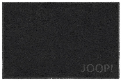 Joop! Badvorleger Classic in Schwarz, Badvorleger mit 20mm Florhöhe für ein luxuriöses Gefühl unter den Füßen.