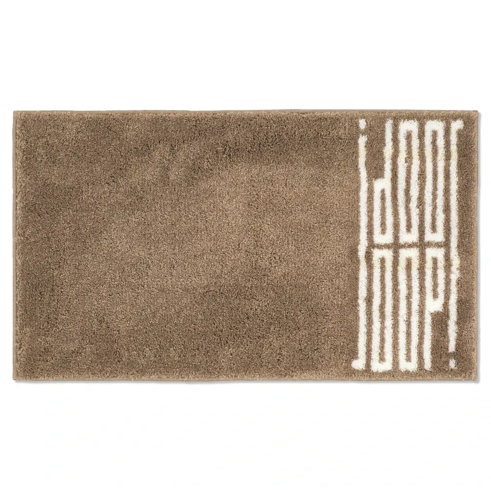 Joop Bars Badteppich Creme | Badezimmerteppich – stylisch, schnelltrocknend, rutschhemmend