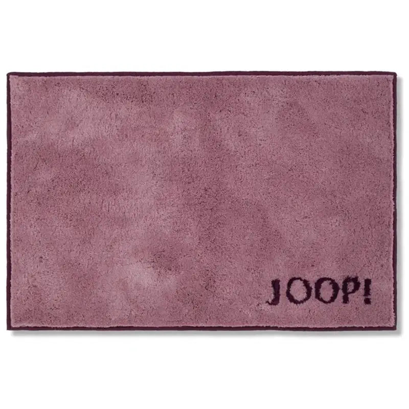 Badteppich JOOP! Classic in Rosé, rosafarbener Badezimmerteppich

