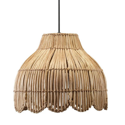 Pendelleuchte "Pia" von PR Home: Die kleine Jute-Pendelleuchte im Boho-Stil mit Bogenform (24cm) ist eine stilvolle Leuchte.