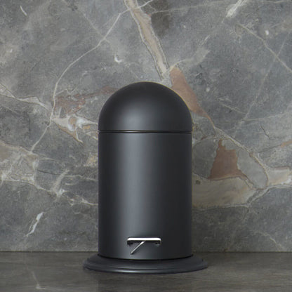 Aquanova Ona Eleganter, schwarzer Kosmetikeimer: Modernes Design für Ihr Badezimmer.