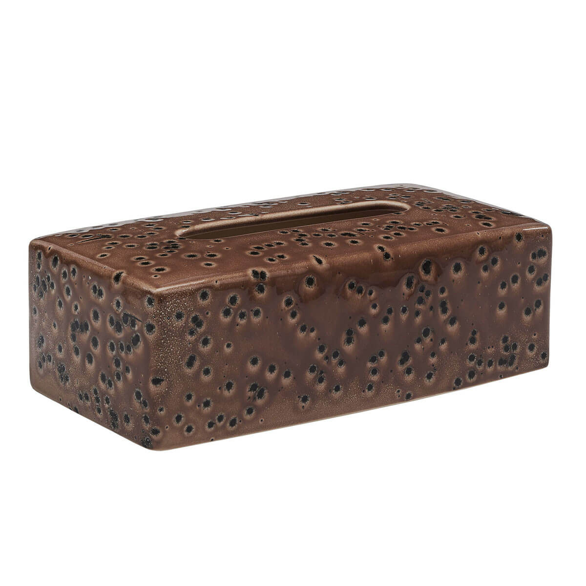 Praktische Kosmetiktuchbox in Camel Braun: Die Kosmetiktuchbox "Ugo" von "Aquanova" aus Keramik in der Farbe Camel Braun ist ein praktisches Badaccessoire.