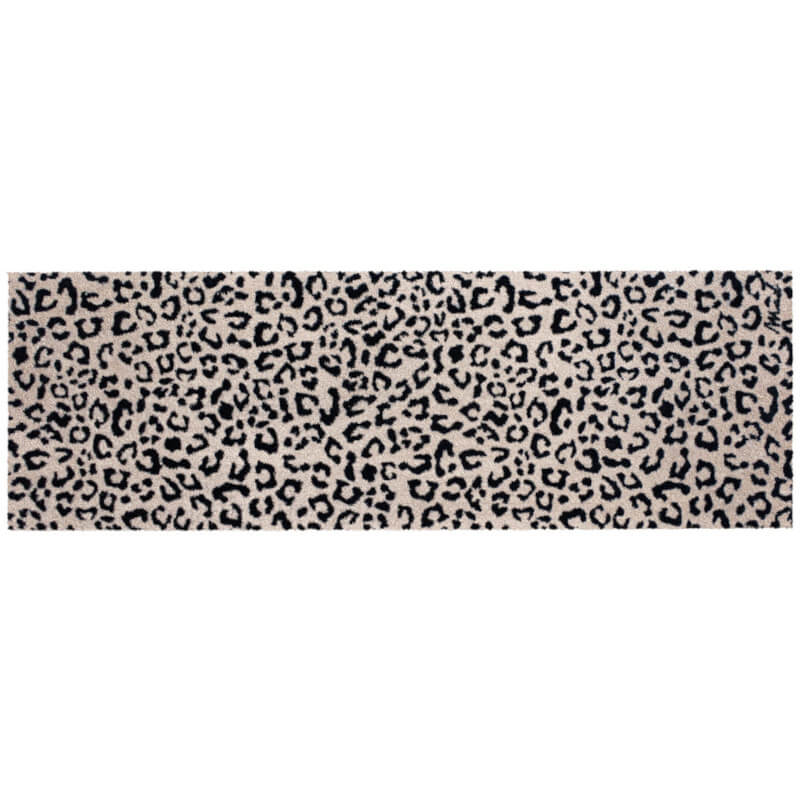 Flur- und Küchenläufer "Olivia" im Leoparden-Muster, 50x150 cm, modern und strapazierfähig