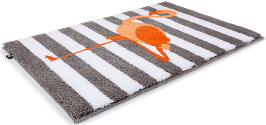 Rhomtuft Flamingo Badteppich nach Maß: Individuell gefertigter Teppich für Ihr Bad.