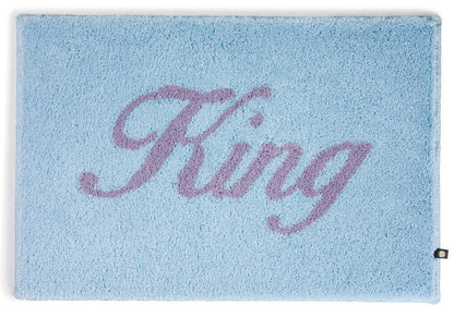 Maßteppich/Badteppich King von Rhomtuft Air in Amethyst, individueller Teppich für ein luxuriöses Bad.
