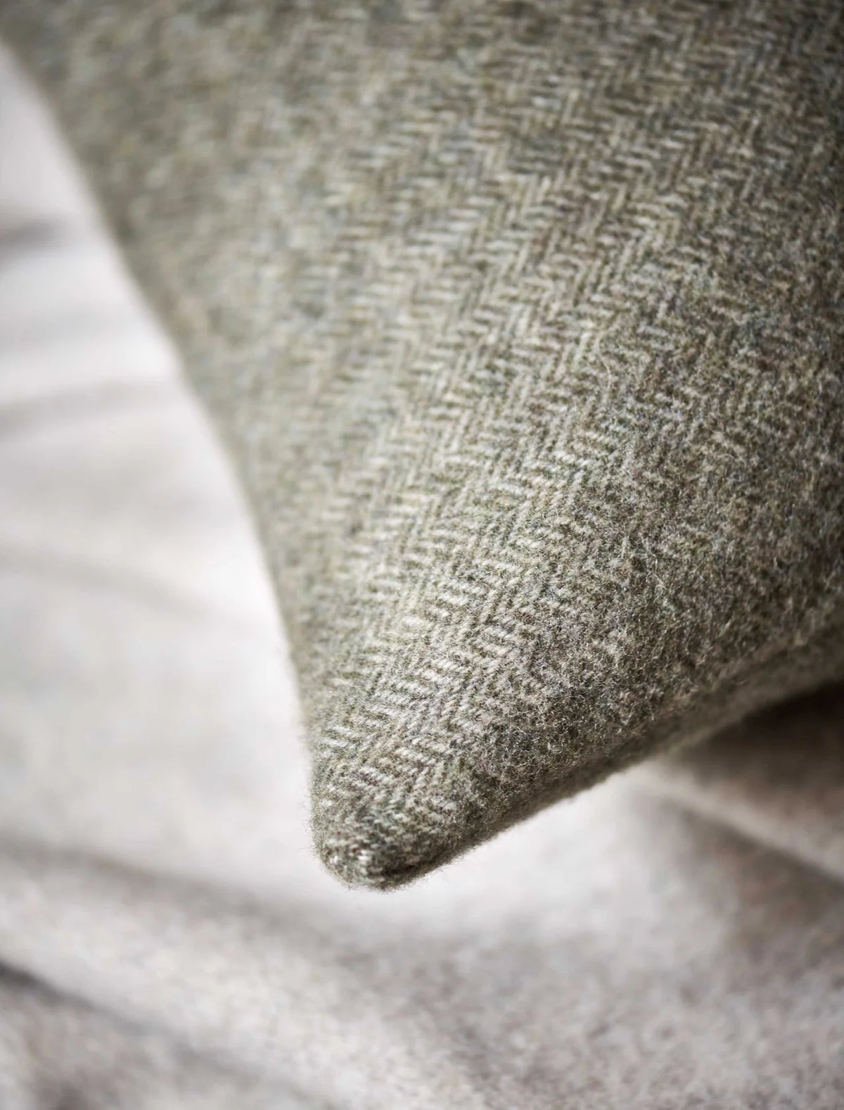 Plaid Merinowolle & Kaschmir mit Fransen Serina Home