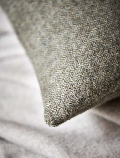 Plaid Merinowolle & Kaschmir mit Fransen Serina Home