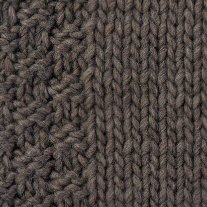 Strickplaid aus Wollmix in Dunkelbraun: Die hochwertige Strickdecke "Aberdeen" ist ein kuscheliger Überwurf.